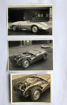 Borgward RS Cooper 1500 Racer 1958 three Factoryphotos (10077)